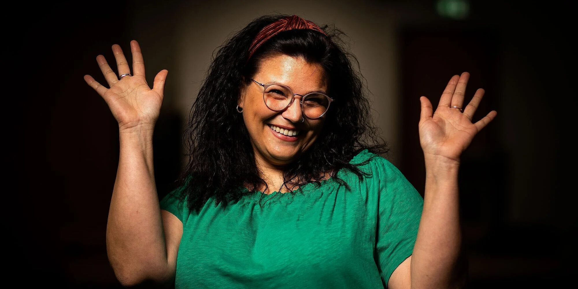 Sanja, Anleiterin, seit 2019 als in der Textilwerkstatt von Die Wille