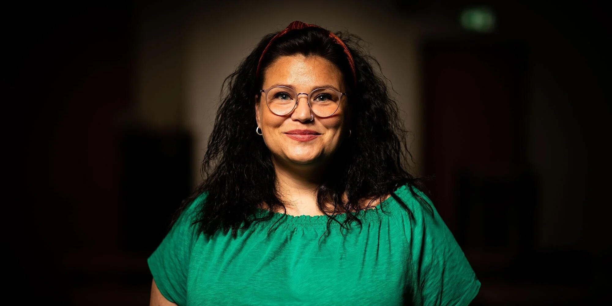 Sanja, Anleiterin, seit 2019 als in der Textilwerkstatt von Die Wille