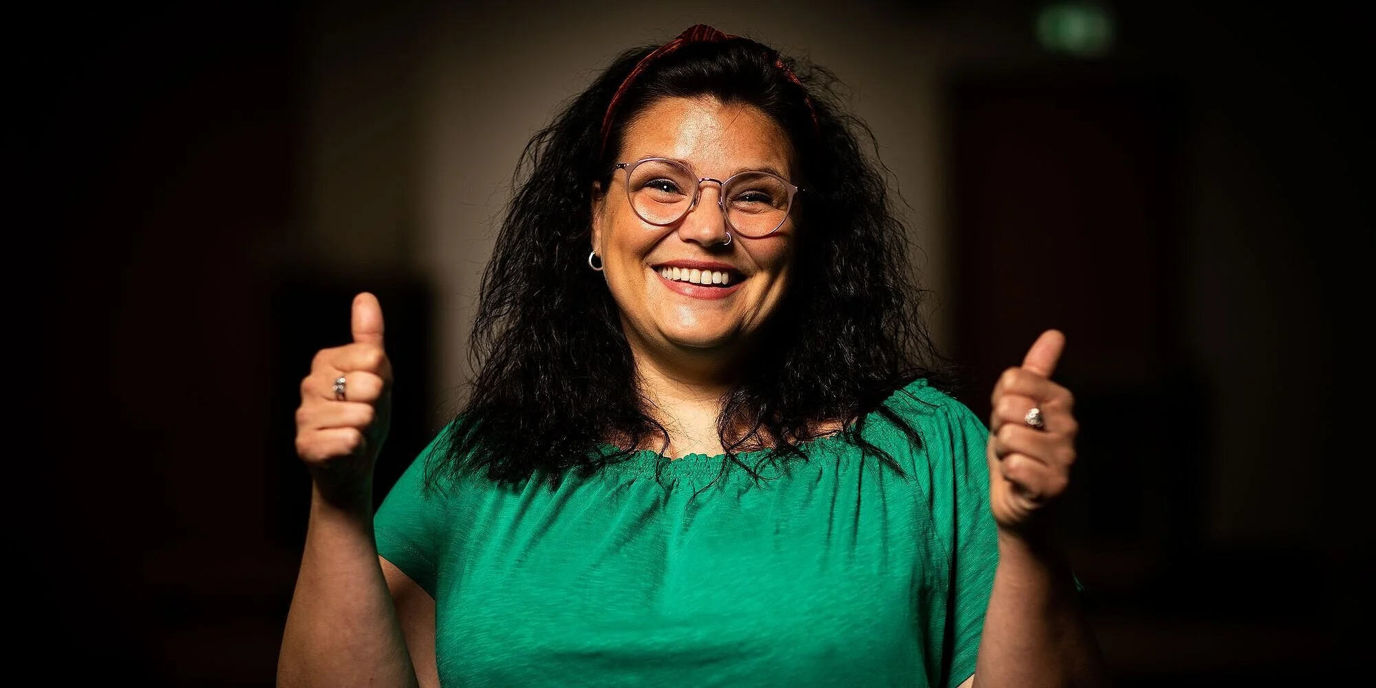 Sanja, Anleiterin, seit 2019 als in der Textilwerkstatt von Die Wille