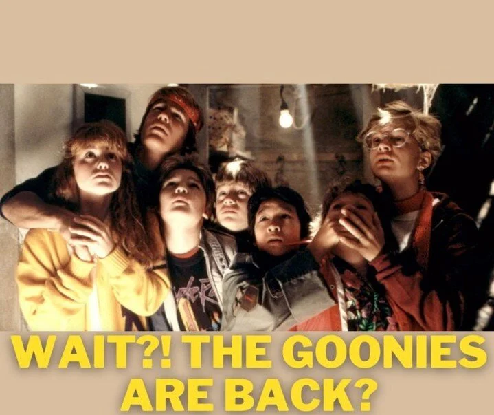 Hey, you guuuuys!!
"Beware - a major dose of nostalgia incoming!
Fans will be thrilled to hear that the hit 1980s adventure film, The Goonies, is now getting an inspired drama series heading to Disney Plus."
Read more (link in bi