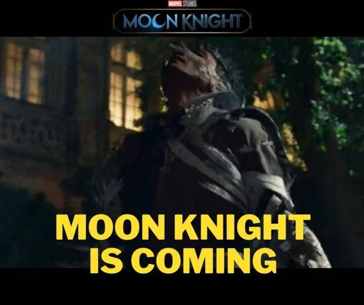 Have you heard the latest on Marel's Moon Knight? How excited are you right now for Moon Knight?
"A brief teaser for the brand new Marvel Moon Knight series hit the internet in the last 24 hours, and it tells us exactly when we can expect to