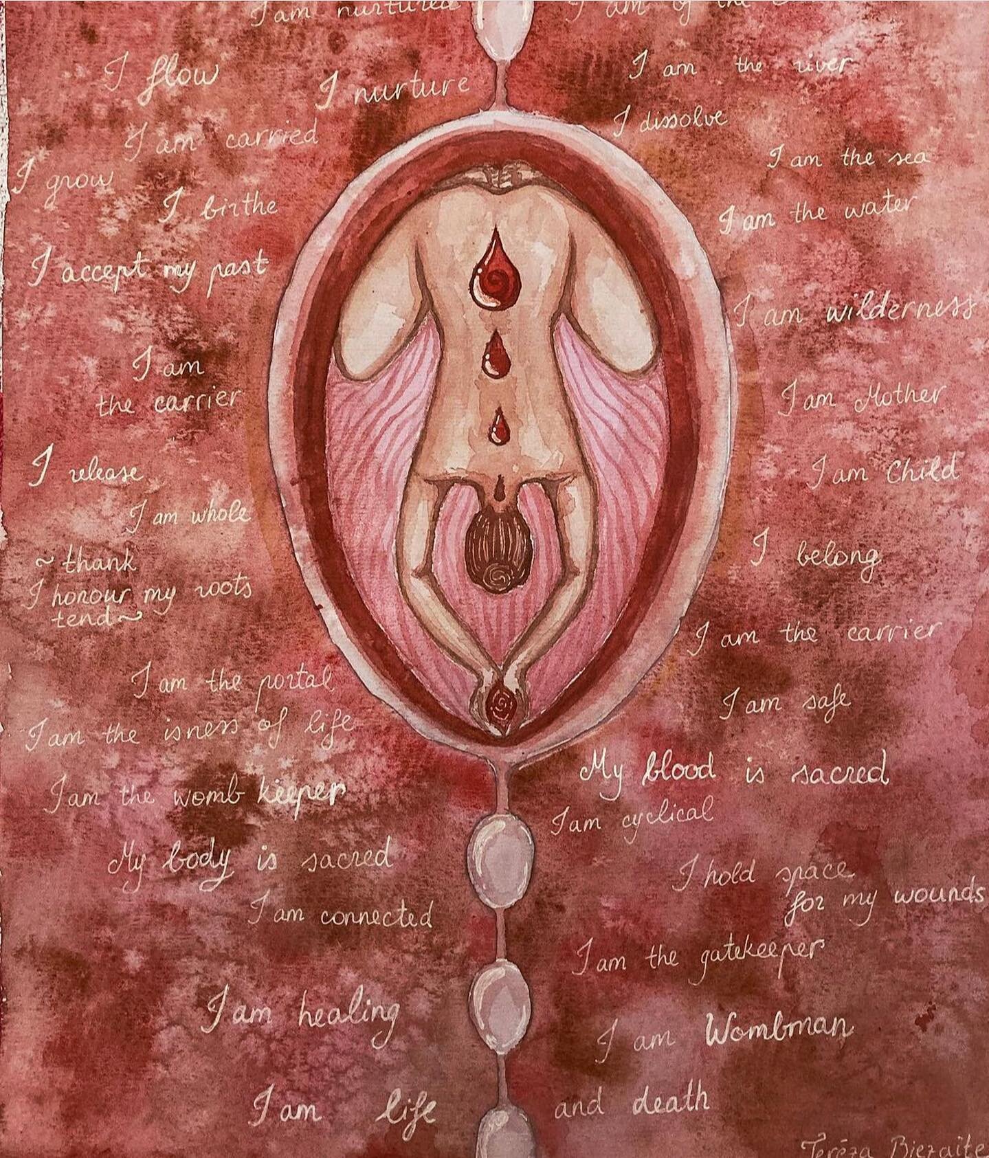 What if we taught our daughters &amp; our sons the sacredness of the feminine mysteries 🩸

~ The importance of rites of passage.
~ The sacredness &amp; healing powers of our blood.
~ The phases, cycles and season we move through each moon.
~ The psy