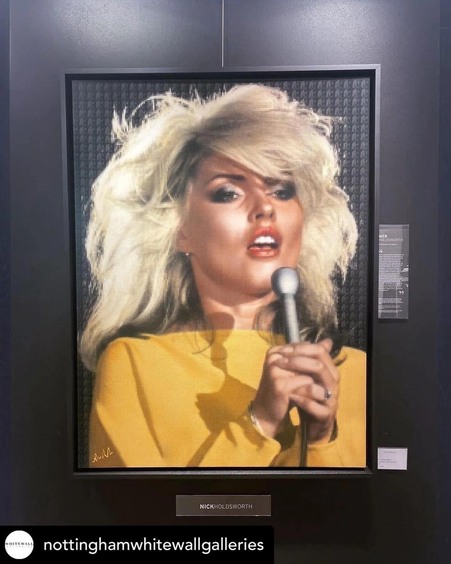 Posted @withregram &bull; @nottinghamwhitewallgalleries On the fourth day of Christmas my true love sent to me; a song to sing, three fast cars, our open doors and a London scene that&rsquo;s complimentary! We are looking forward to sharing the Chris
