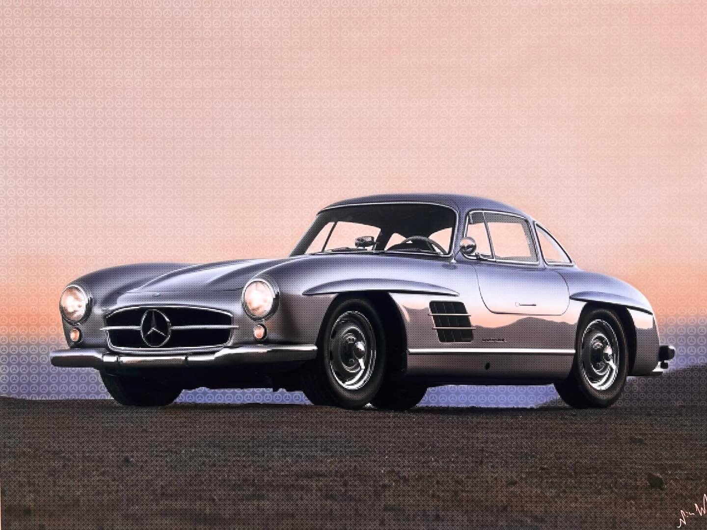 Here&rsquo;s a beautiful Mercedes 300 SL I&rsquo;ve just finished. What an absolutely stunning car and quite rare! Nicknamed the gullwing, this car was available with two chassis, steel or aluminium. The aluminium chassis version is on average 5 time
