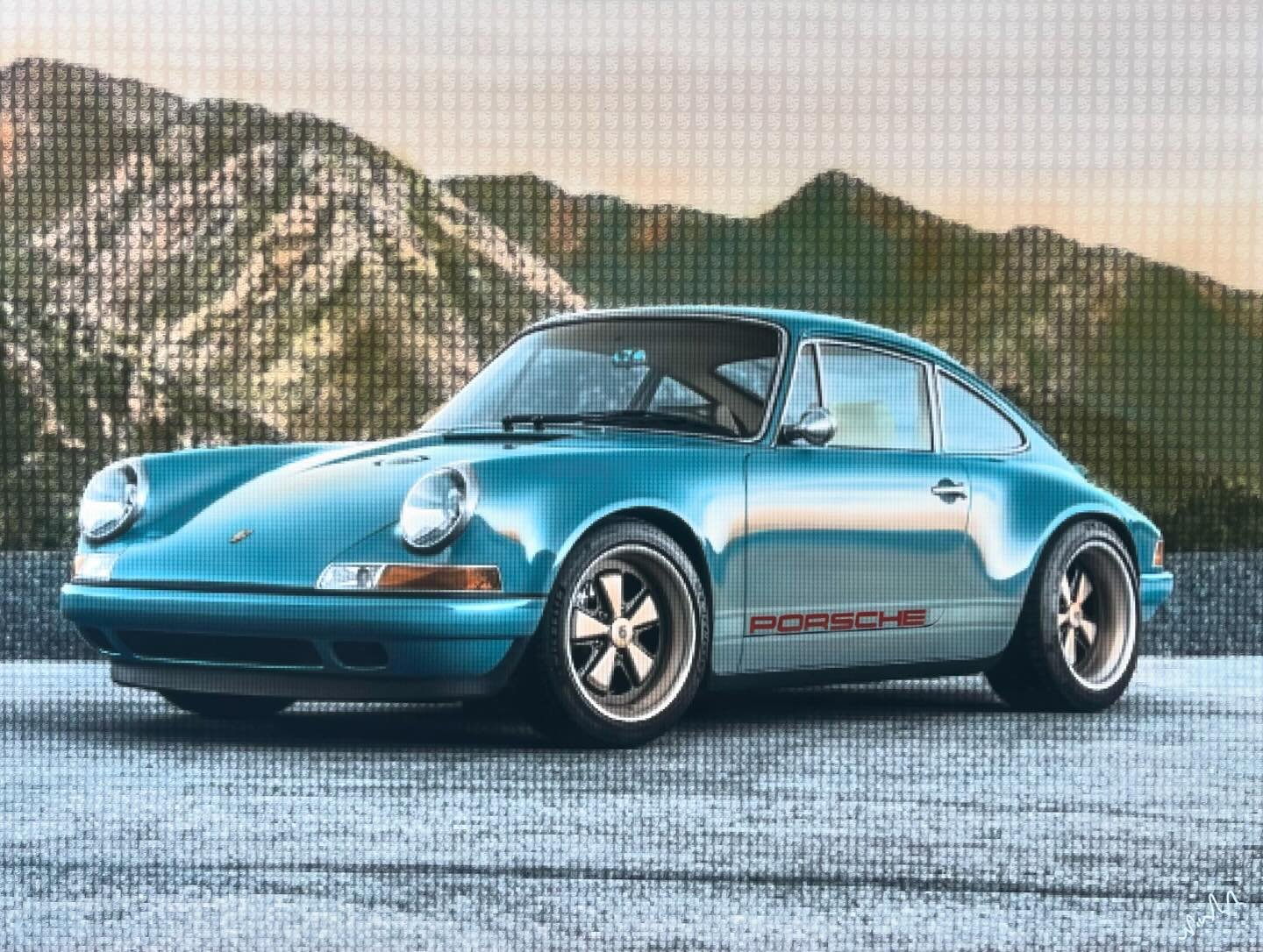 Here&rsquo;s the next piece in my new collection that I want to share with you. What an amazing car! This is a Porsche 911 singer conversion, the detail on these Porsche Singer conversions is insane. I absolutely love everything about this car. Hope 