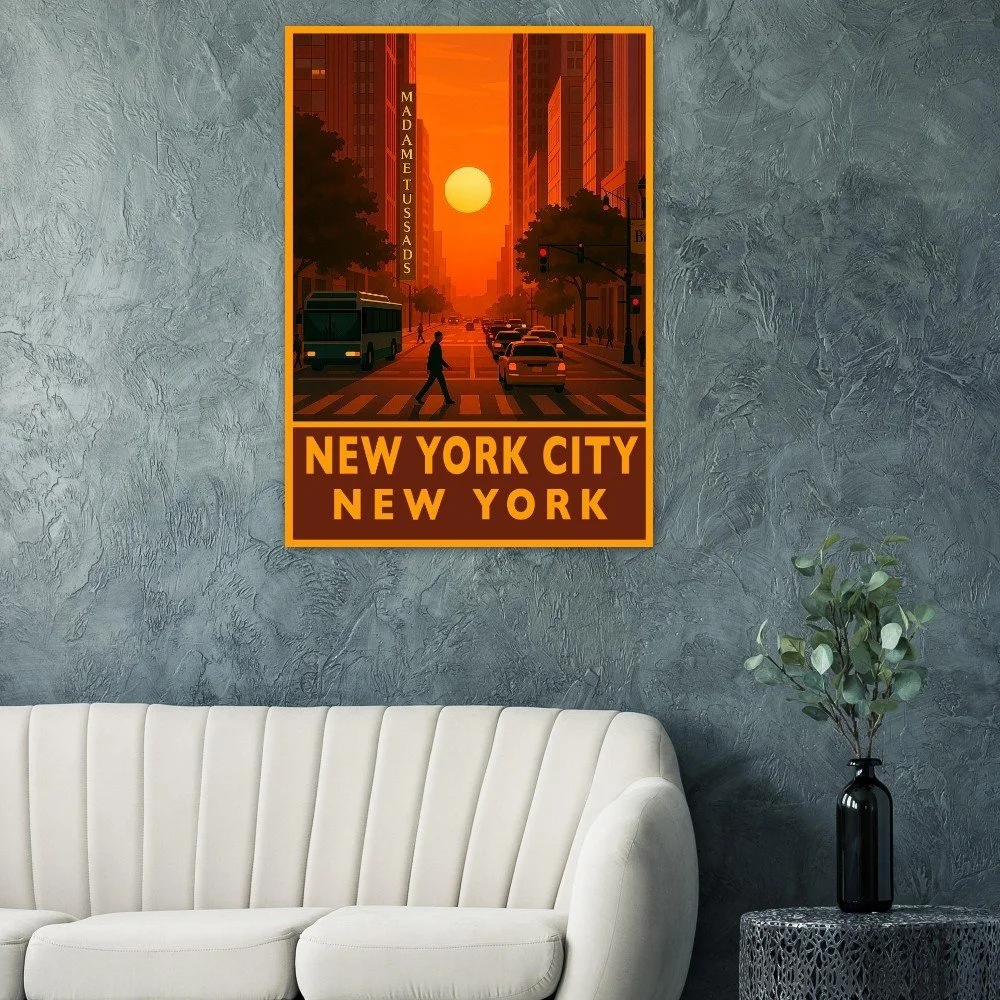 New York City – 42nd Street Sunset