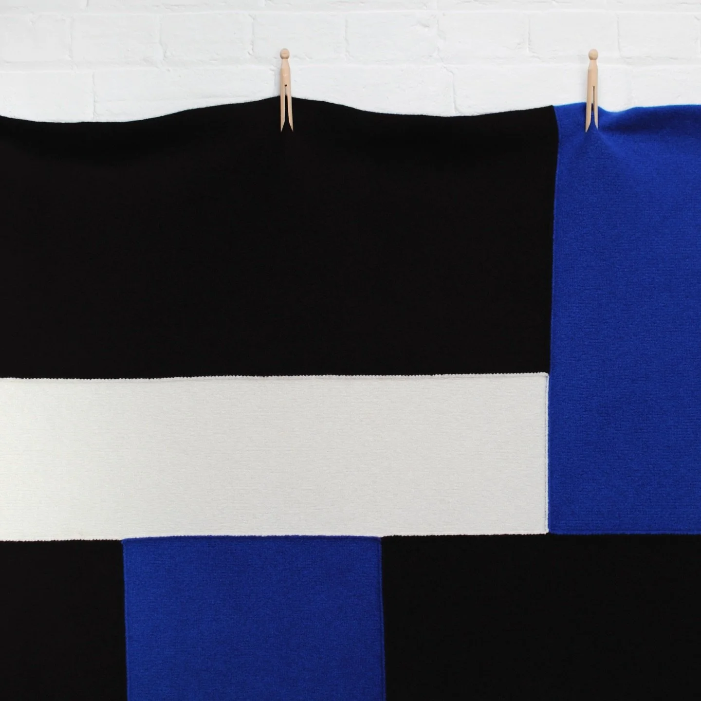 COMPOSITION - Blanket.
Ultramarine/Bitter Chocolate/Undyed White.
Hand framed, linked and finished in-house.
Superfine RSW Lambswool.
Limited Edition.
Coming online this week.
shepherdengland.com