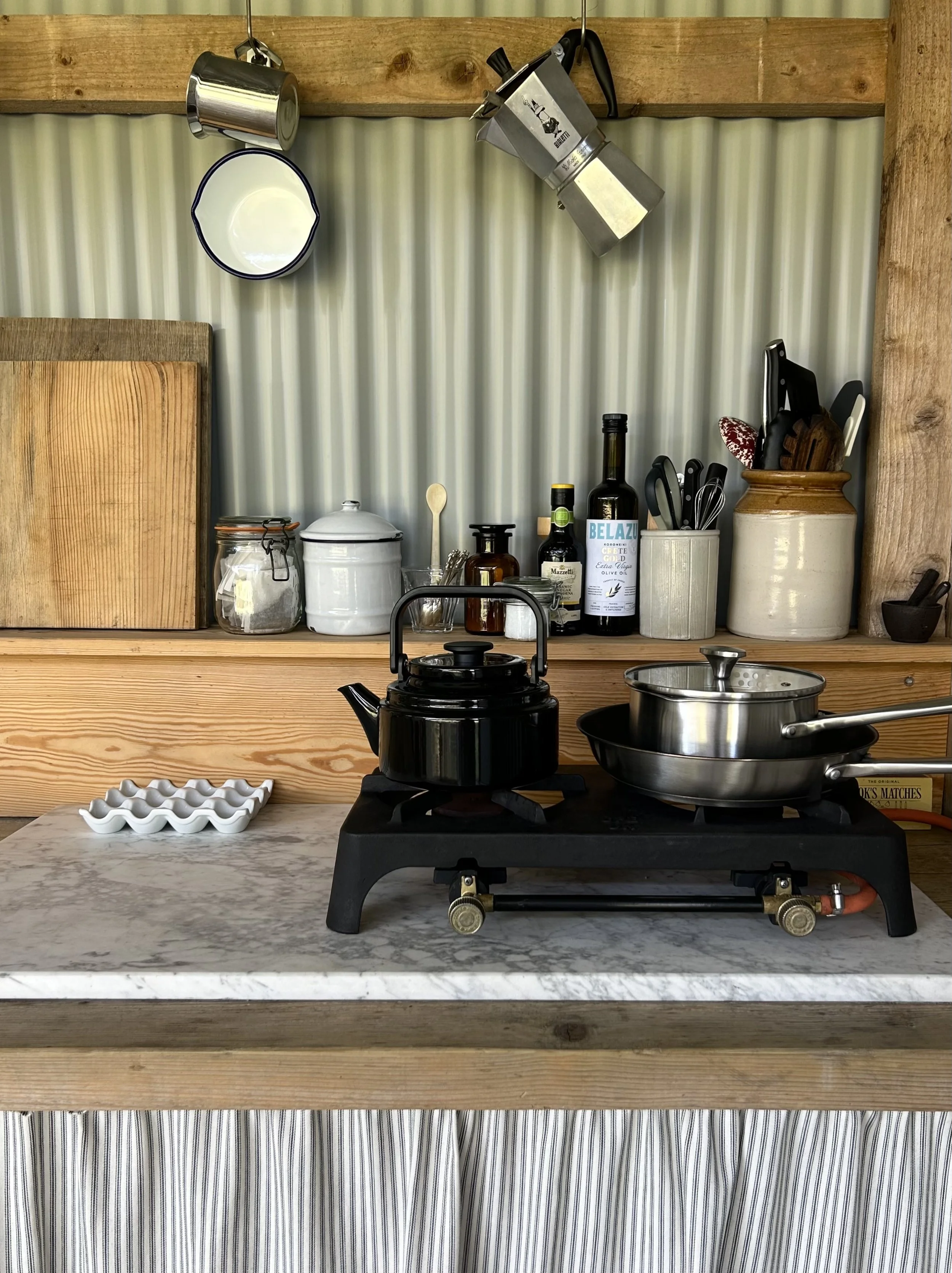 Details in the Field Kitchen at Spot House Farm