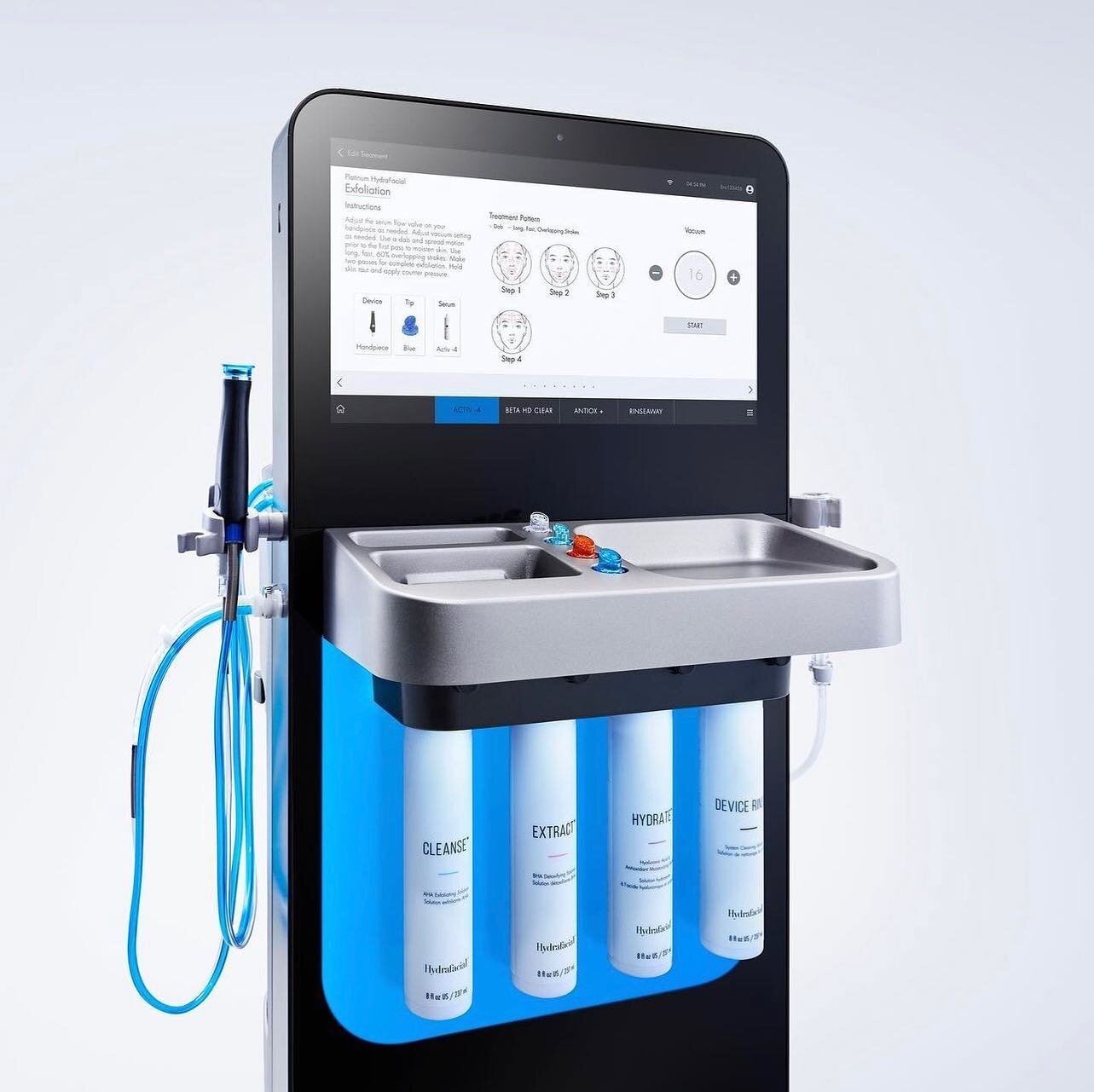 We are very excited to receive the delivery of the brand new SYNDEO Hydrafacial device tomorrow and be the first in the our local geographical area to offer this exclusive service. 

Here are some interesting facts about the SYNDEO Hydrafacial: 

The
