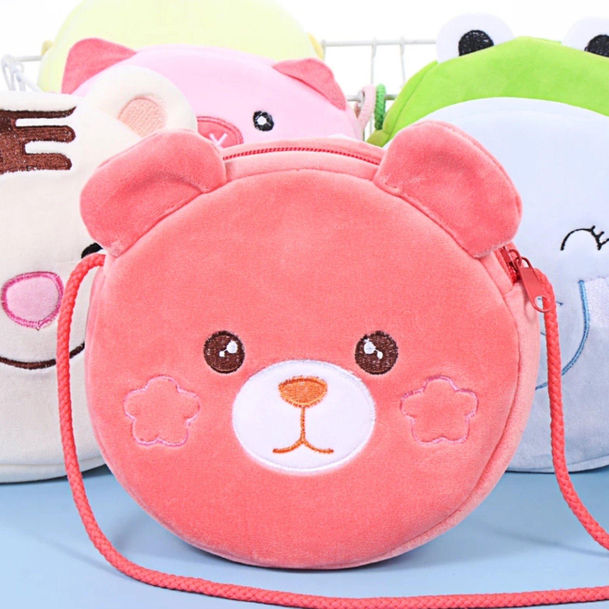 PLUSH BEAR KAWAII Crossbody Shoulder Bag, Cute Kawaii Gift Stuffed Animal Purse, Bear Shoulder Bag• Purse Bag• Harajuku• Gift Lolita Handbag