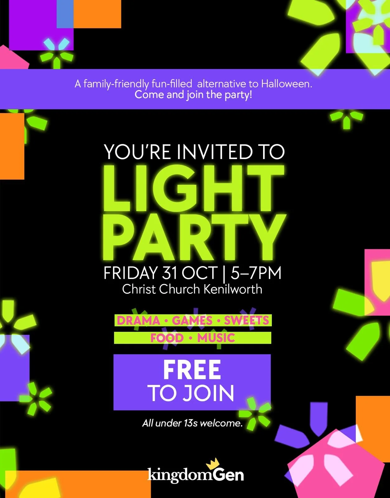 31 Oct - Light Party