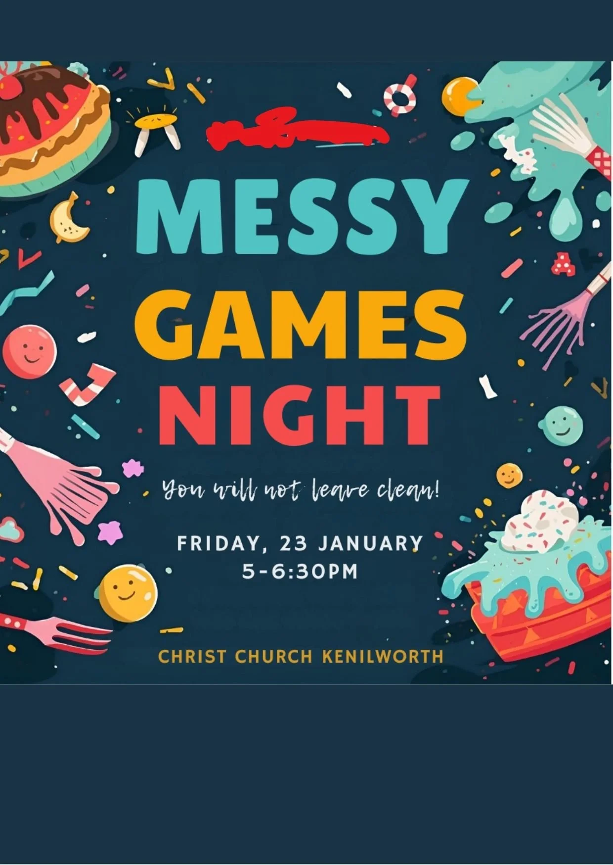 23 Jan - Messy Games Night