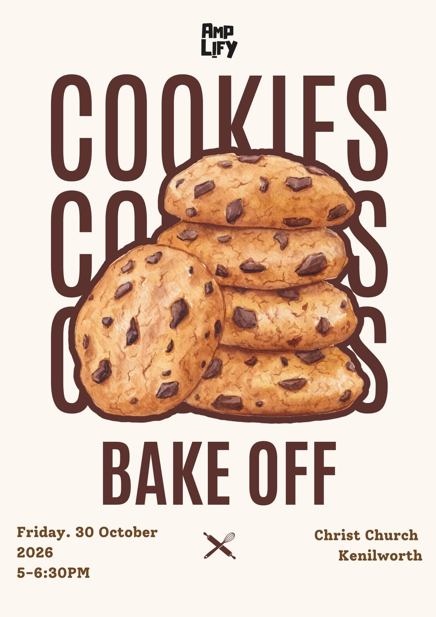 30 Oct - Cookies Bake Off