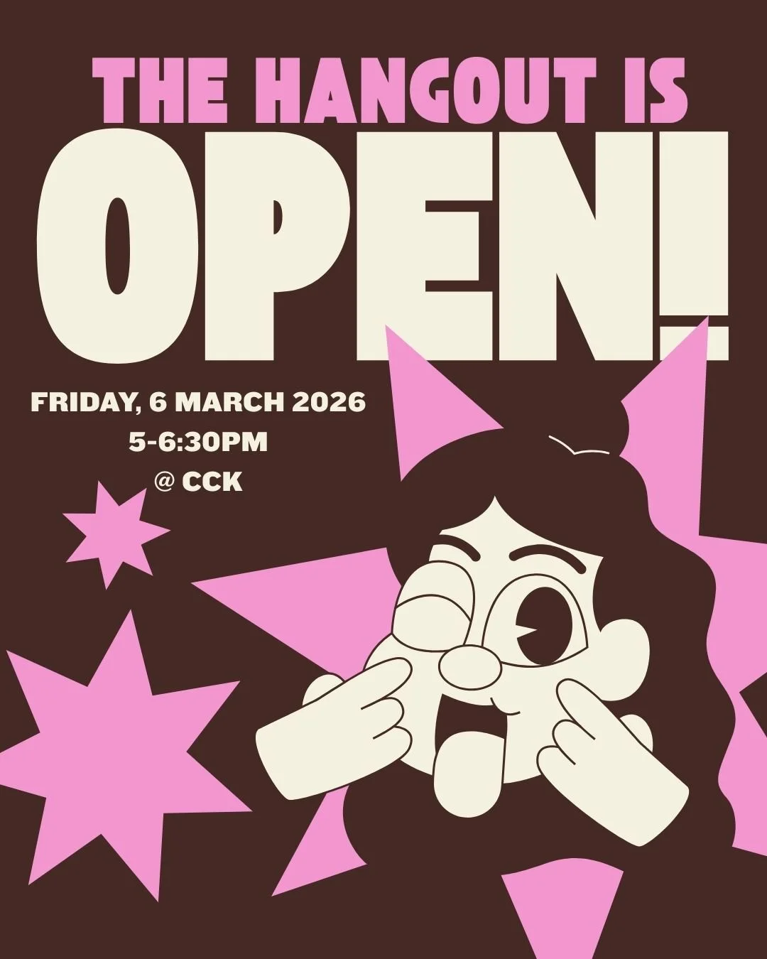 6 Mar - The Hangout Is Open