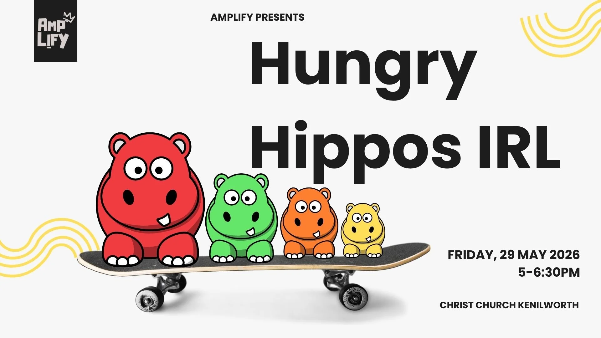 29 May - Hungry Hippos IRL