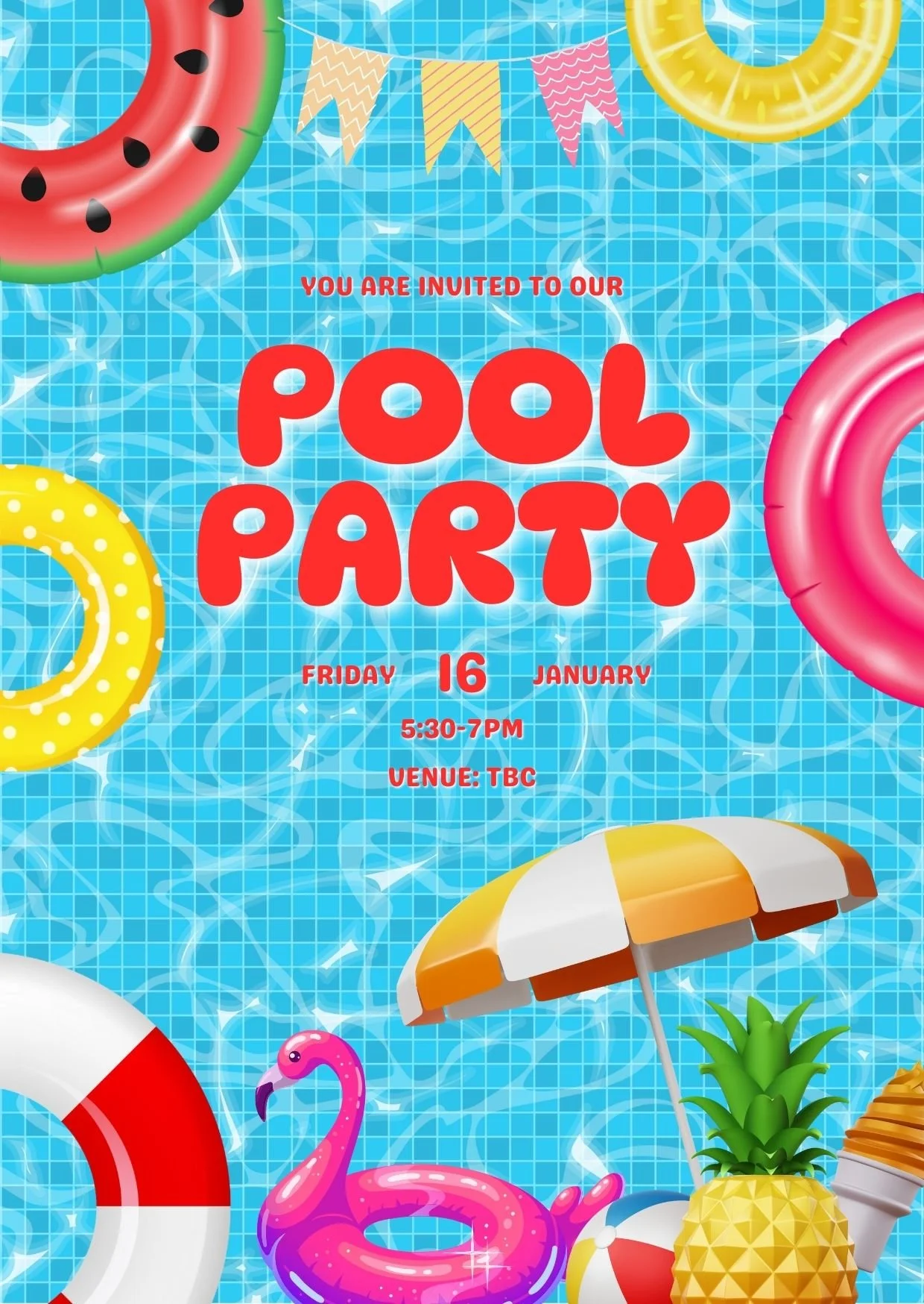 16 Jan - Pool Party