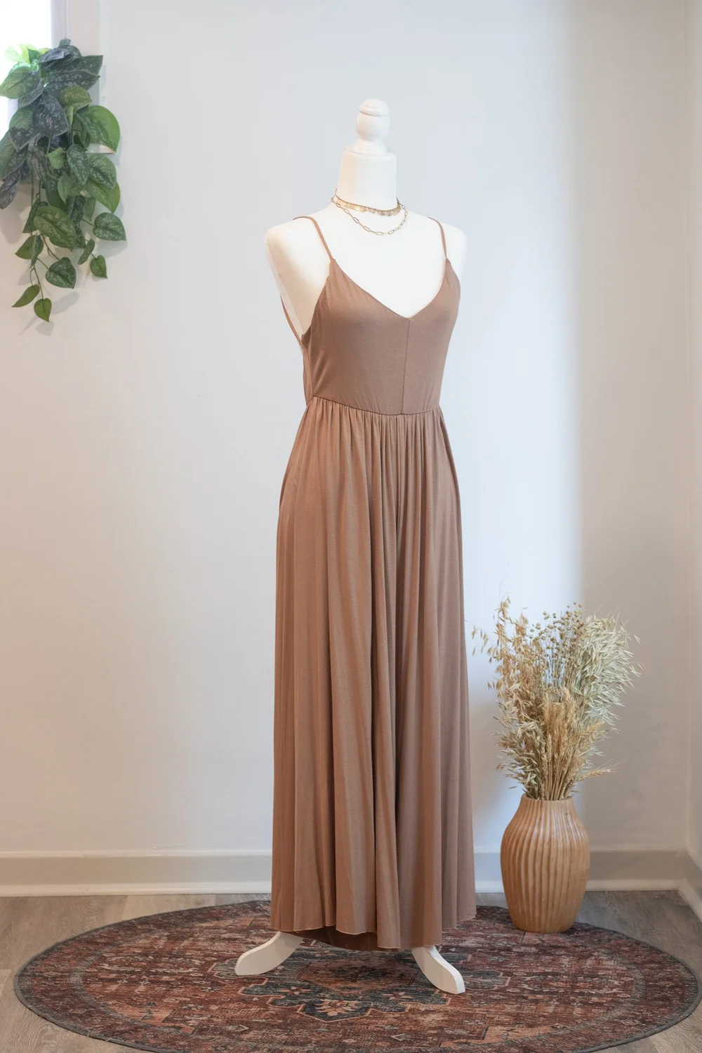 green emerald velvet dress Big & Flowy Jumper  Pressedatl.com
