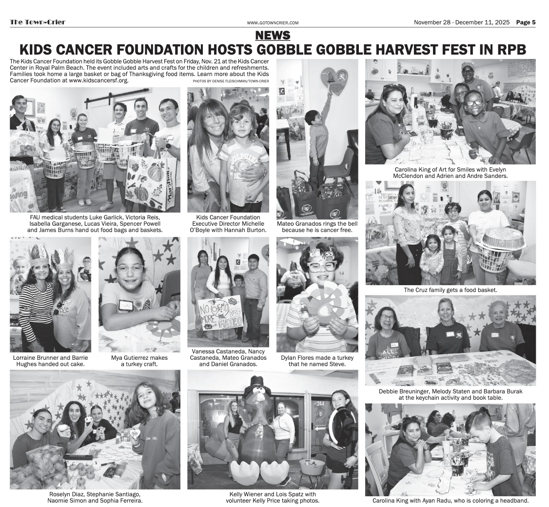 Kids Cancer Foundation Hosts Gobble Gobble Harvest Fest in RPB