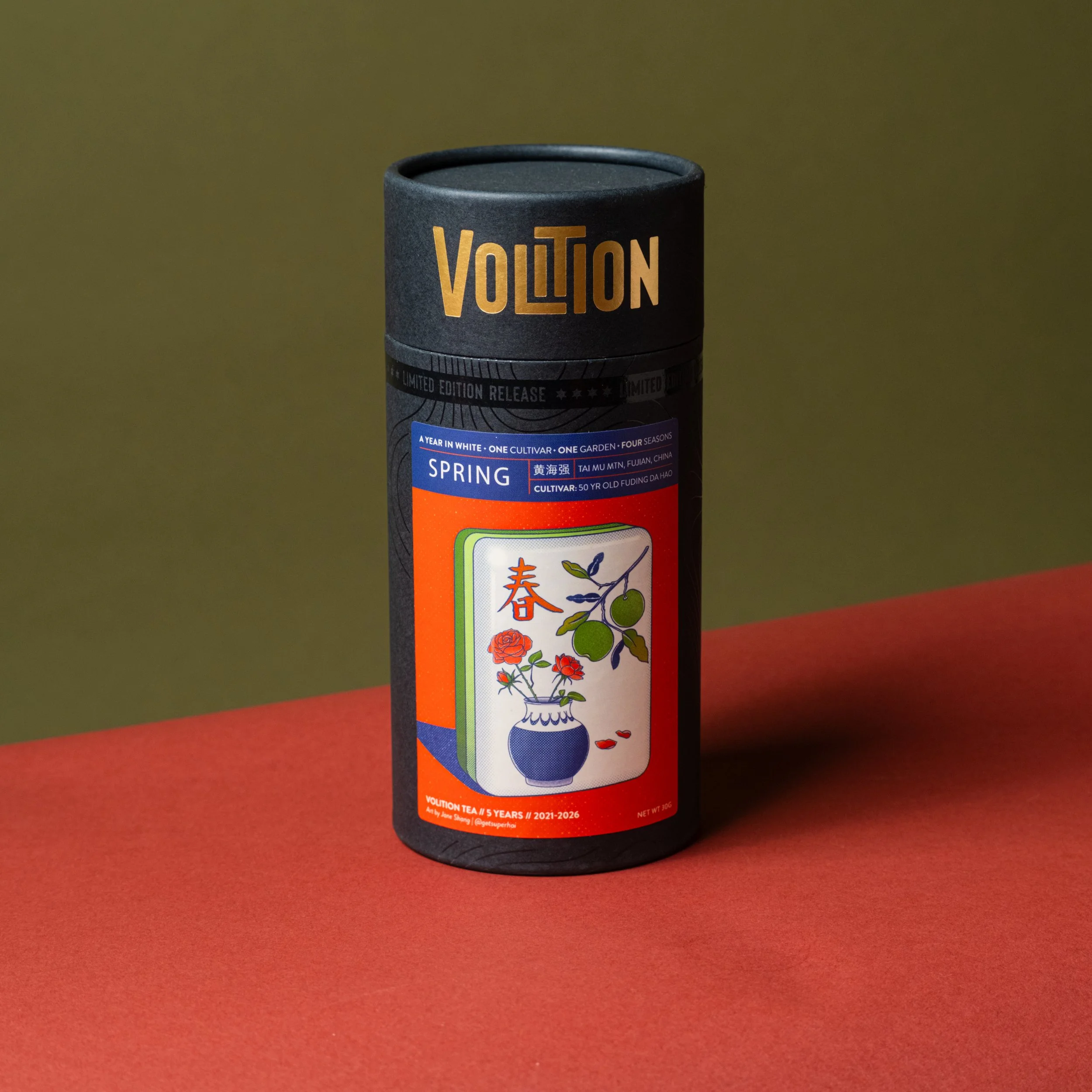 Volition Tea - A Year in White -Spring