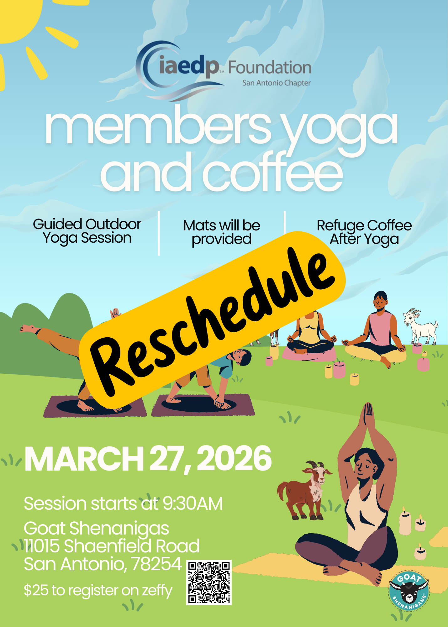 Members Yoga & Coffee | Rescheduled