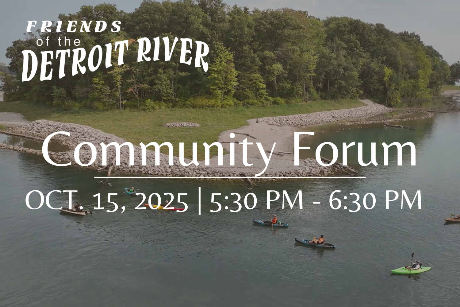 Community Forum - Oct. 15