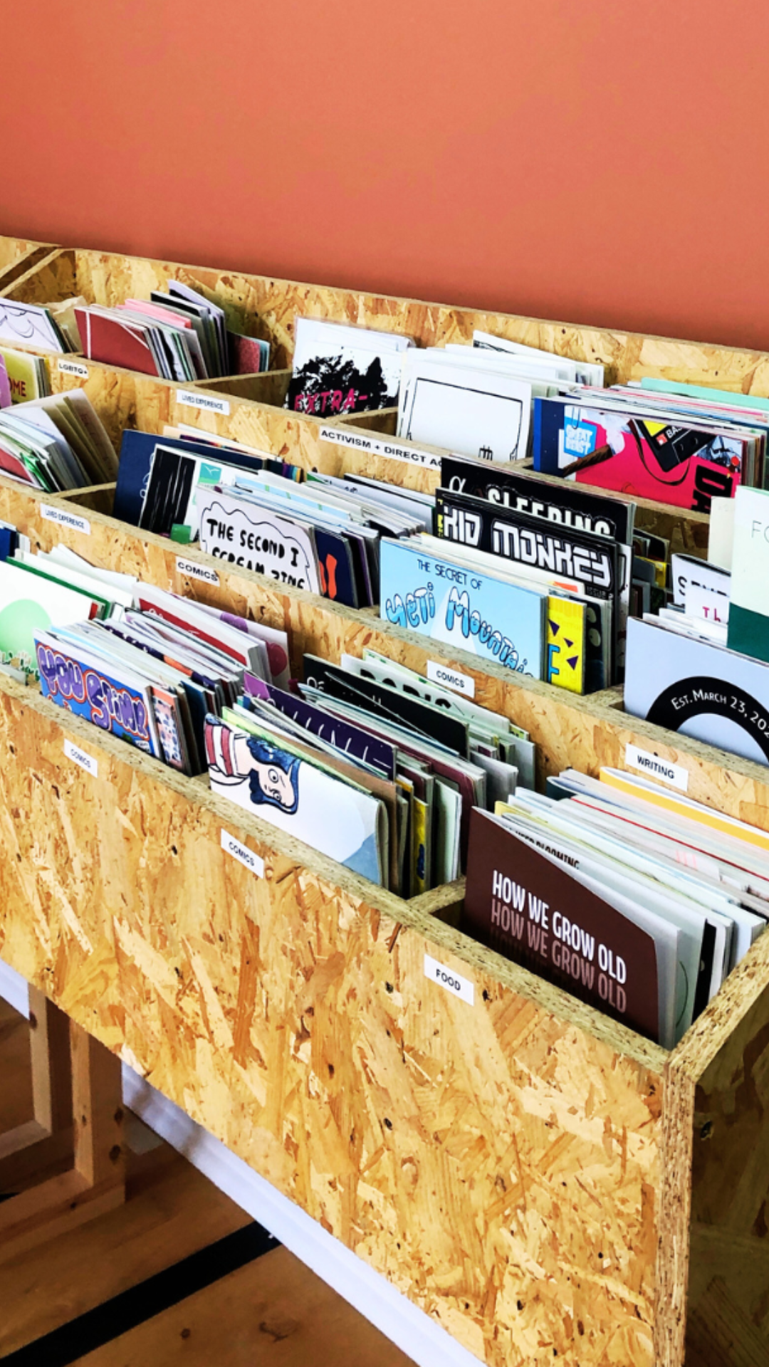 Glasgow Zine Library Pop-up