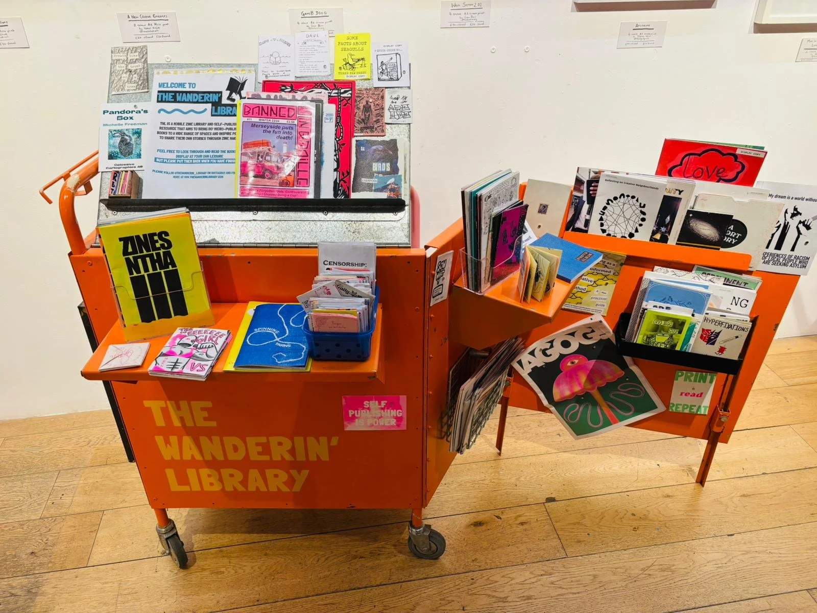 The Wanderin’ Library Pop-up