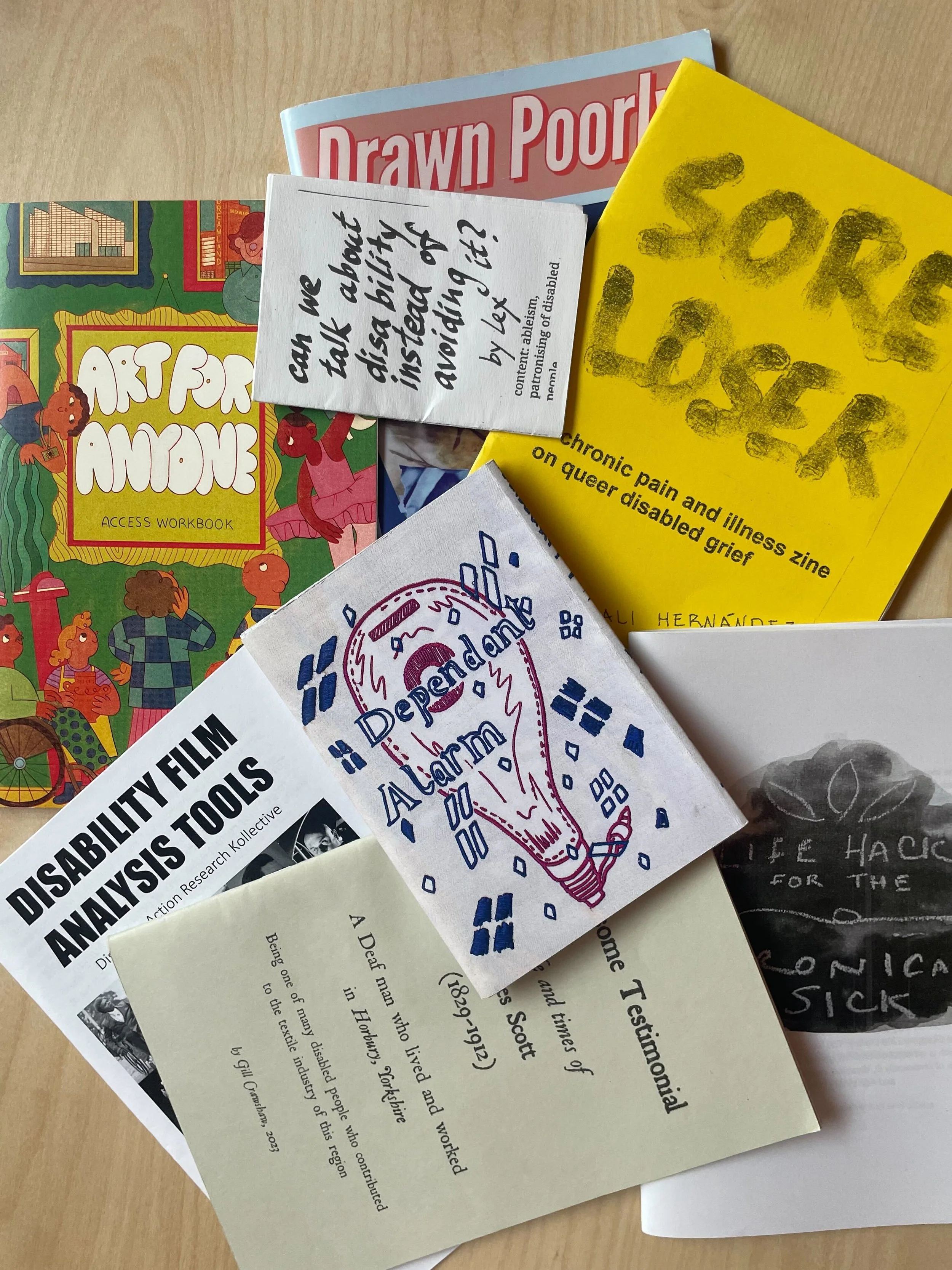 Disabled Makers Zine Commission: Introduction Workshop with River MacAskill