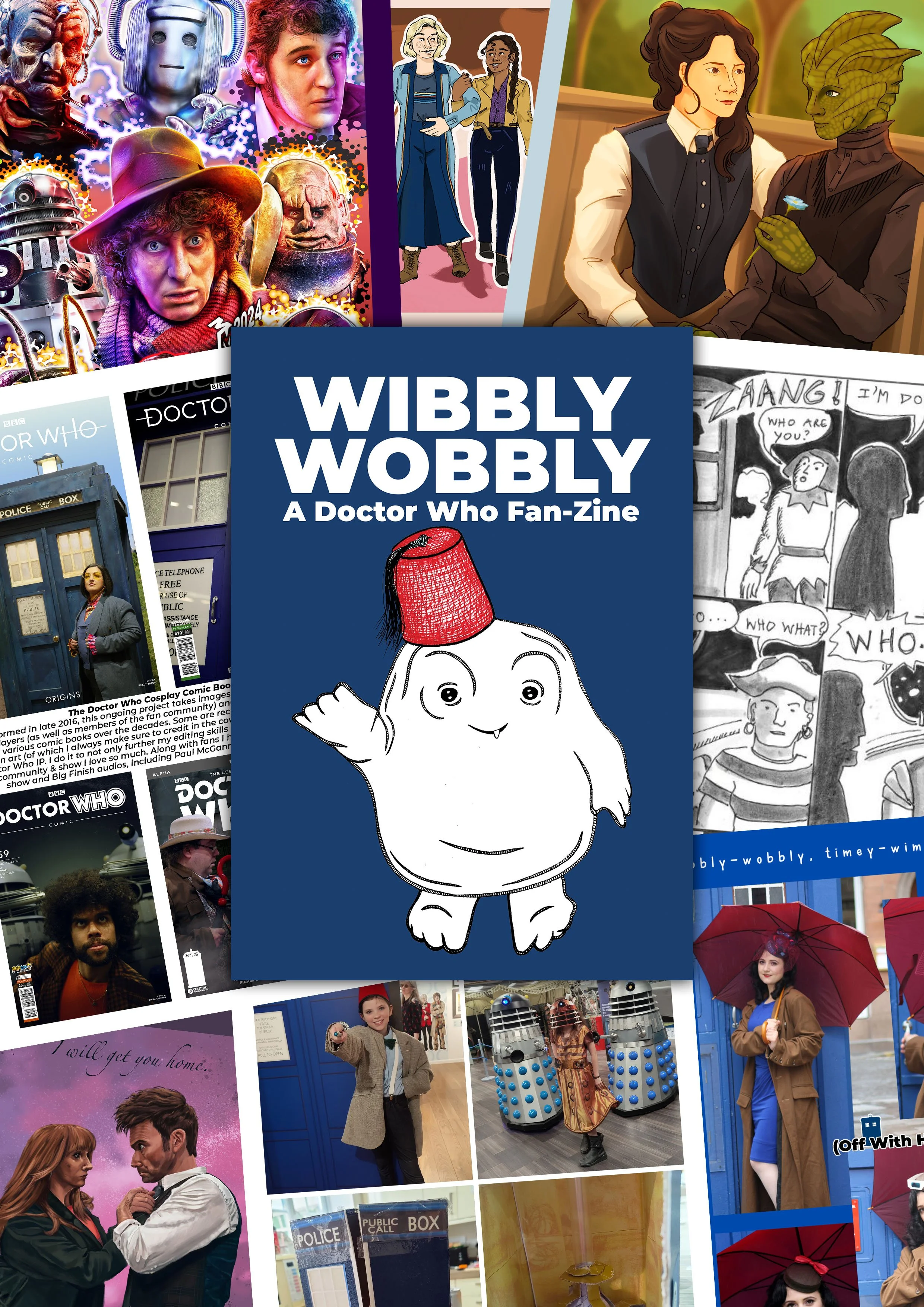 Making Doctor Who Mini-Fanzines!