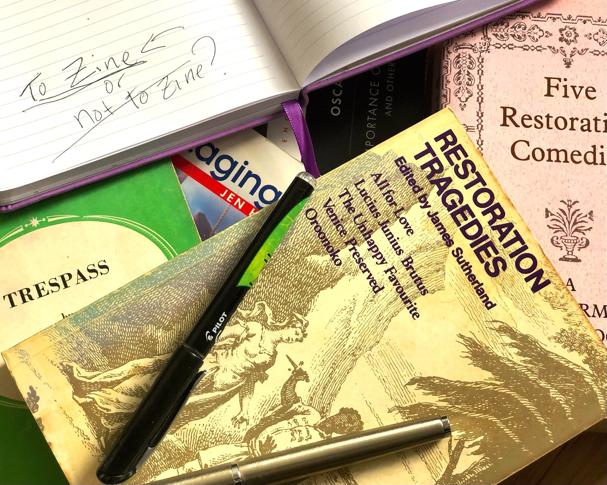 Zine Scenes: learning bite-size playwriting together