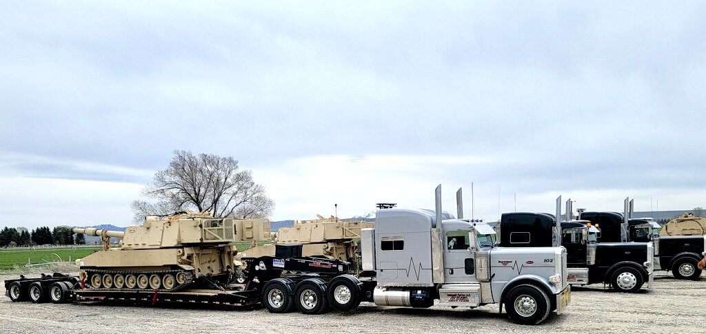 Truck 102, 101, and 008. Wonderful picture by Chris S! 