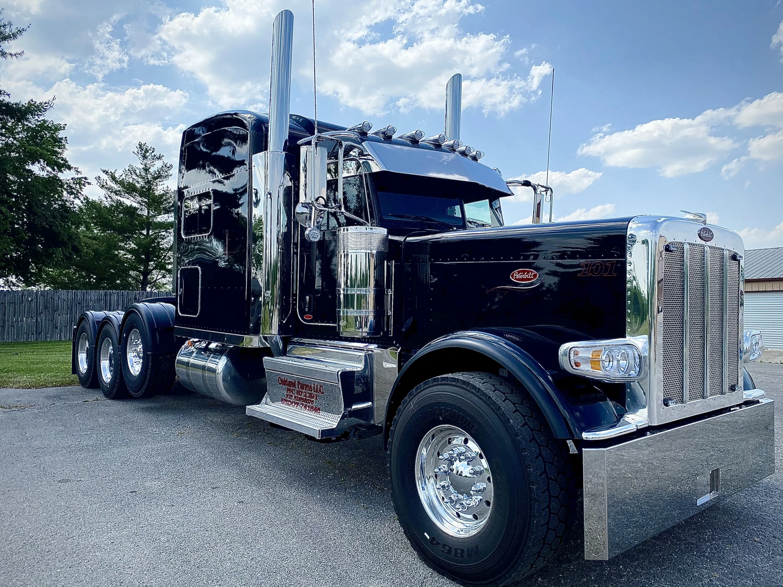 Truck 101 the day it was delivered.