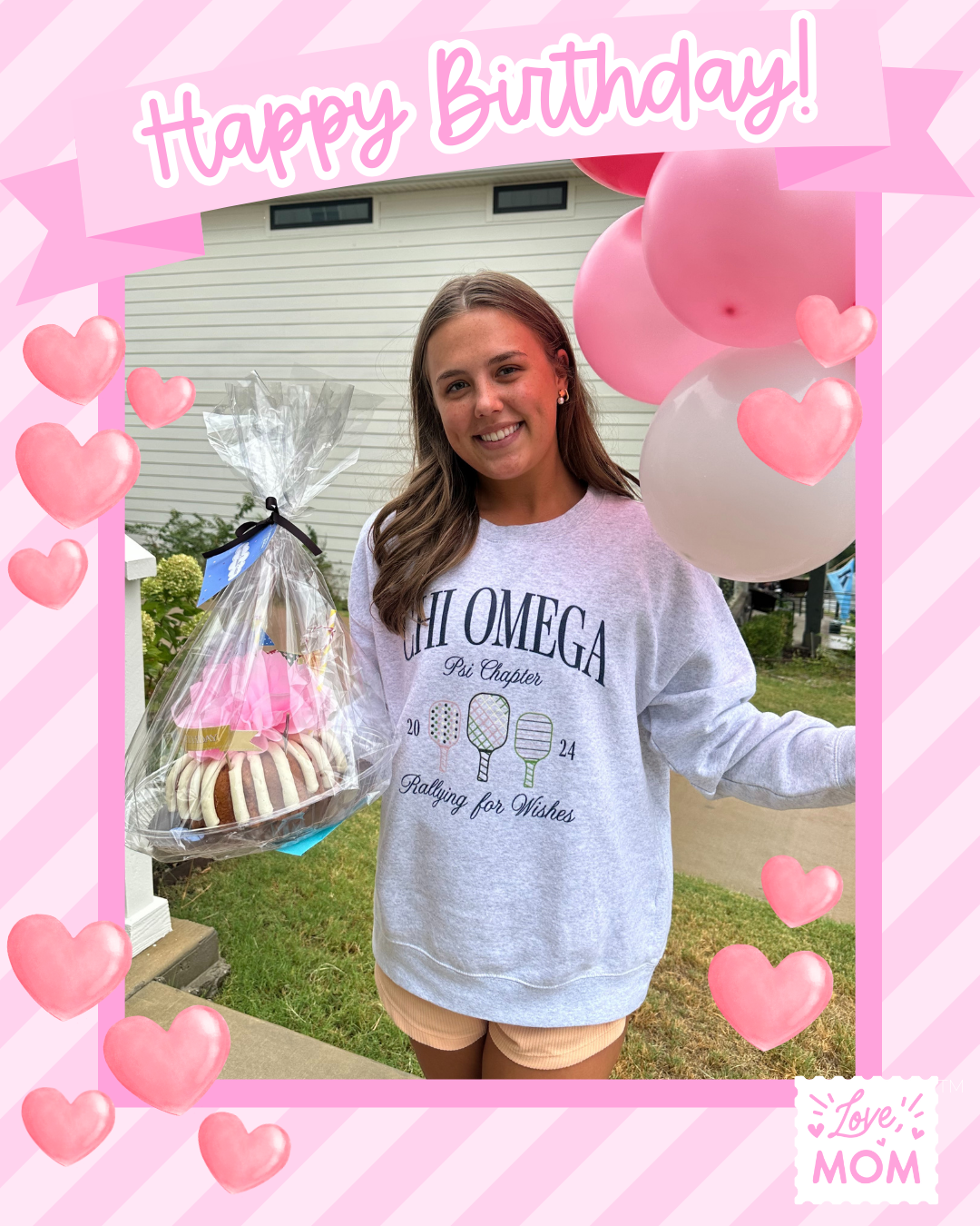 Happy Birthday with Bundt Cake