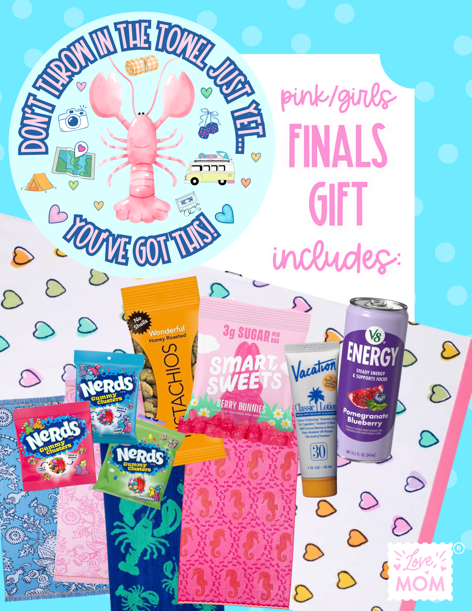 Finals Gift: Don't Throw in the Towel...You've Got This!