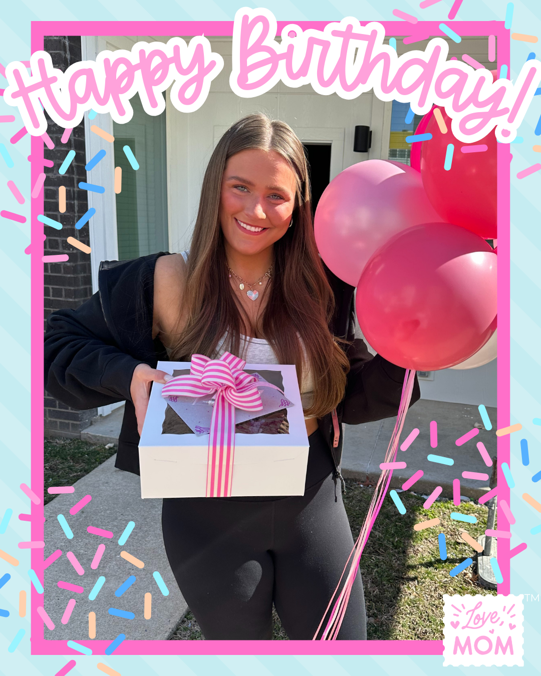 Freshly Baked Cookies with Balloons