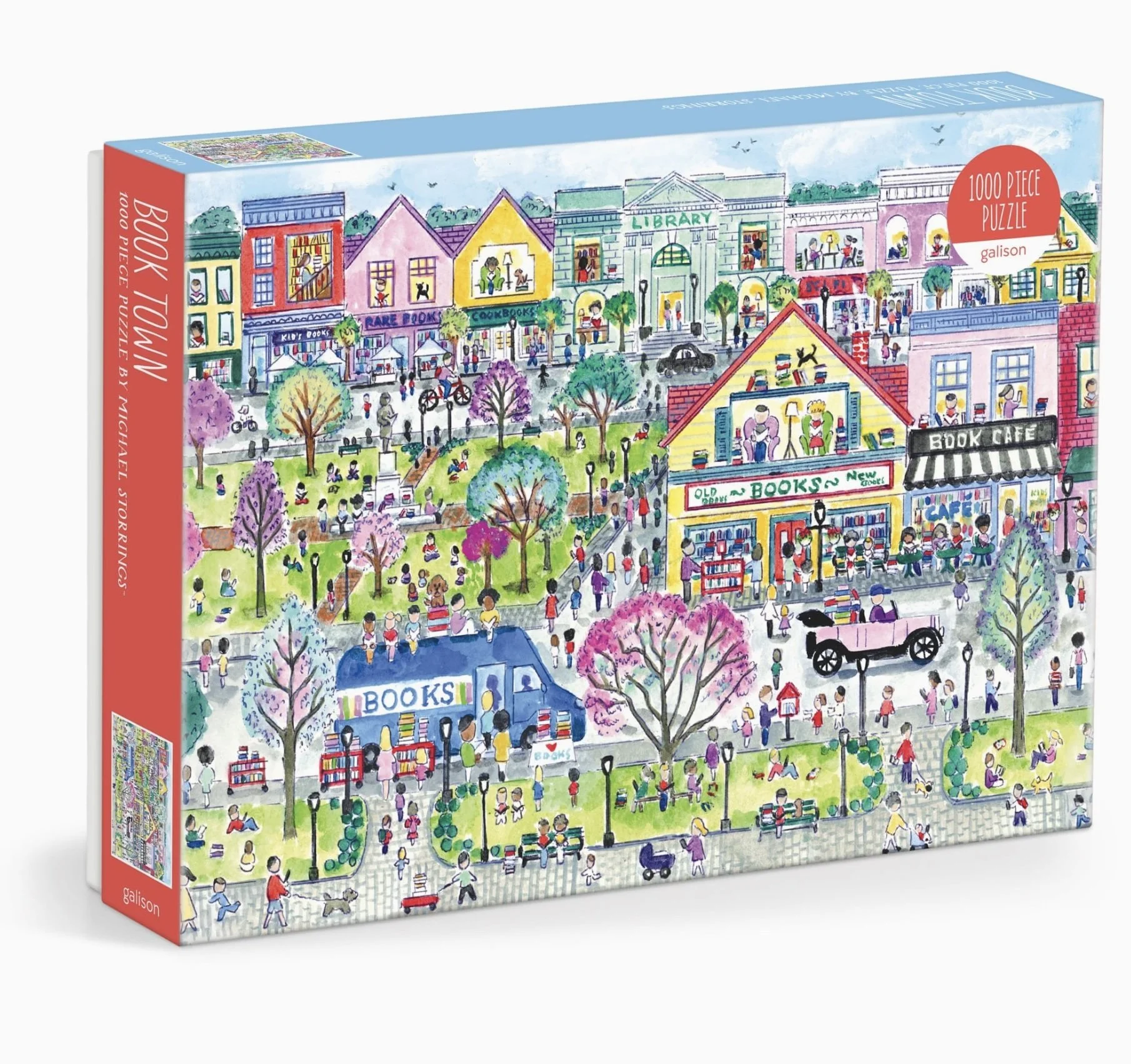 Book Town 1000 Piece Puzzle