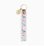 Lilly Pulitzer Ruffle Stripe Keychain