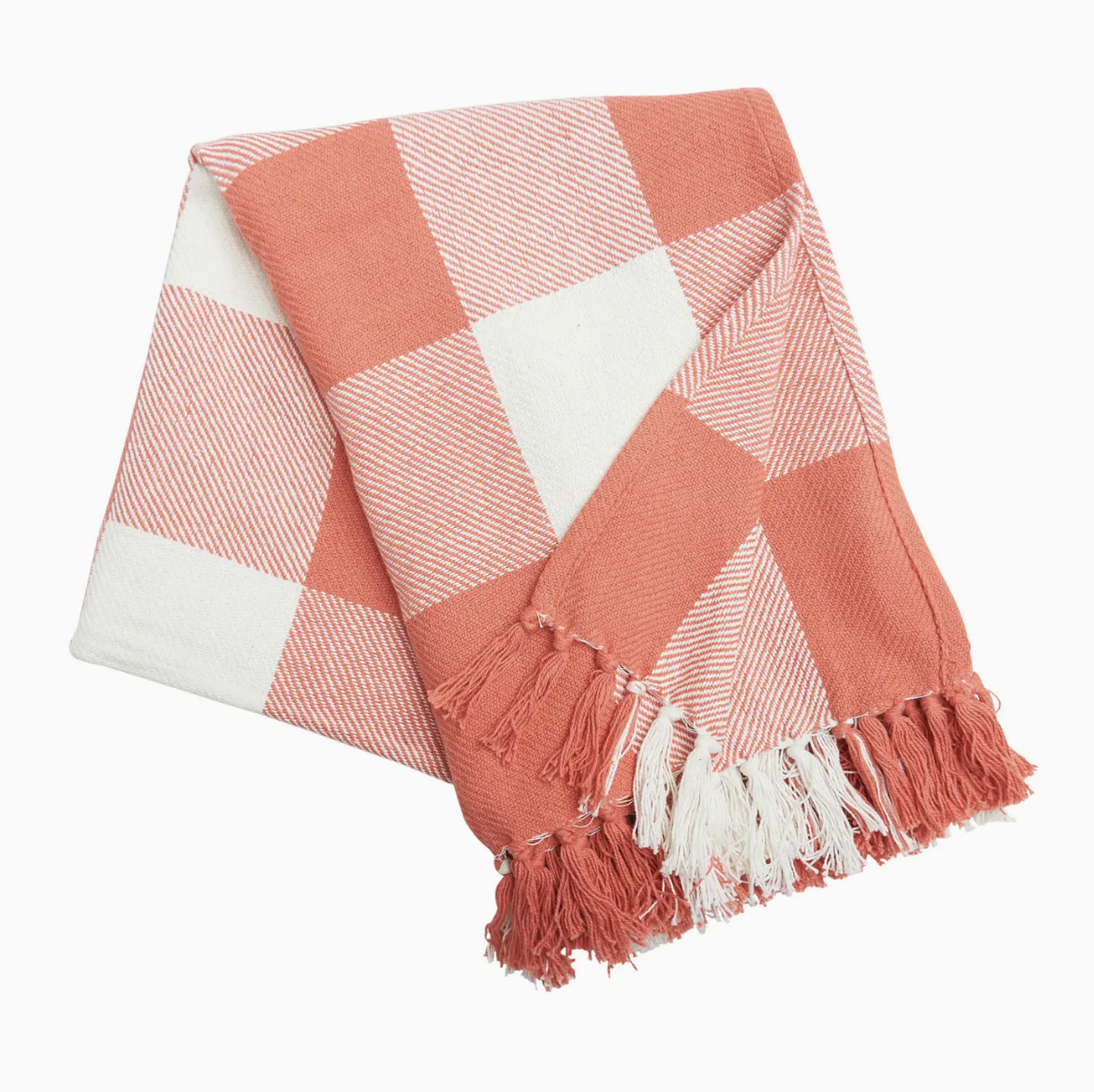 Gingham Throw Blankets