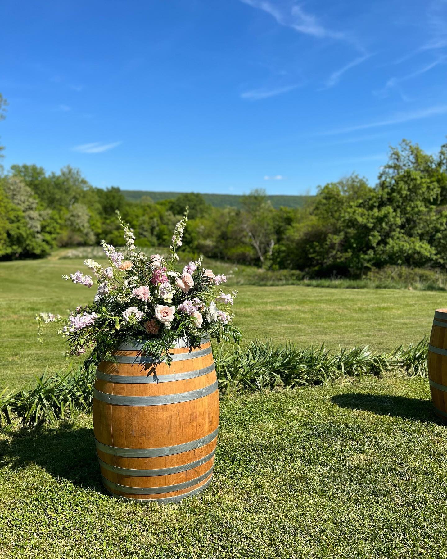 The most beautiful day to kick off the wedding season. Congratulations to Stephanie + Andrew ❤️ 

Coordinator: @emeraldevents.wv 
Flowers: @westvirjeni 
DJ: @summiteventsco_ 
Photo: @heathermcbridephotography 
Catering: Mojo&rsquo;s

#wvweddings #har