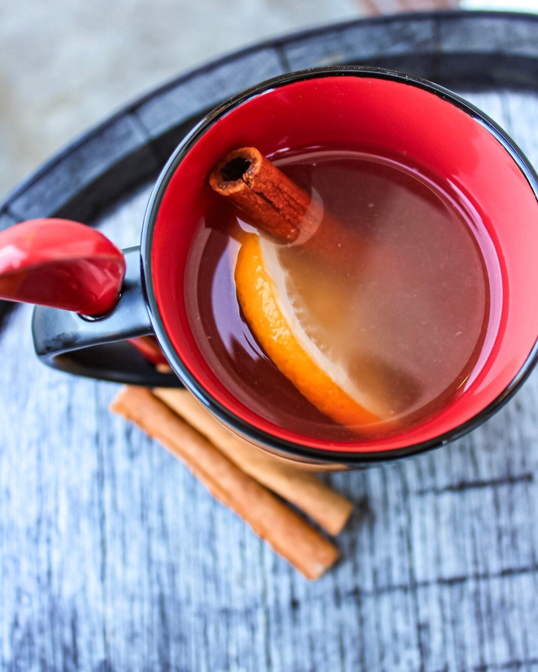 Cozy up by our fireplace with a mug of hot cider. Add a splash of our Pommeau to make your spirits bright. 🔥

Pick up our mulling spices on your next visit &amp; you can make hot spiced cider at home too. 

#cider #hotcider #cidery #mtdefiance