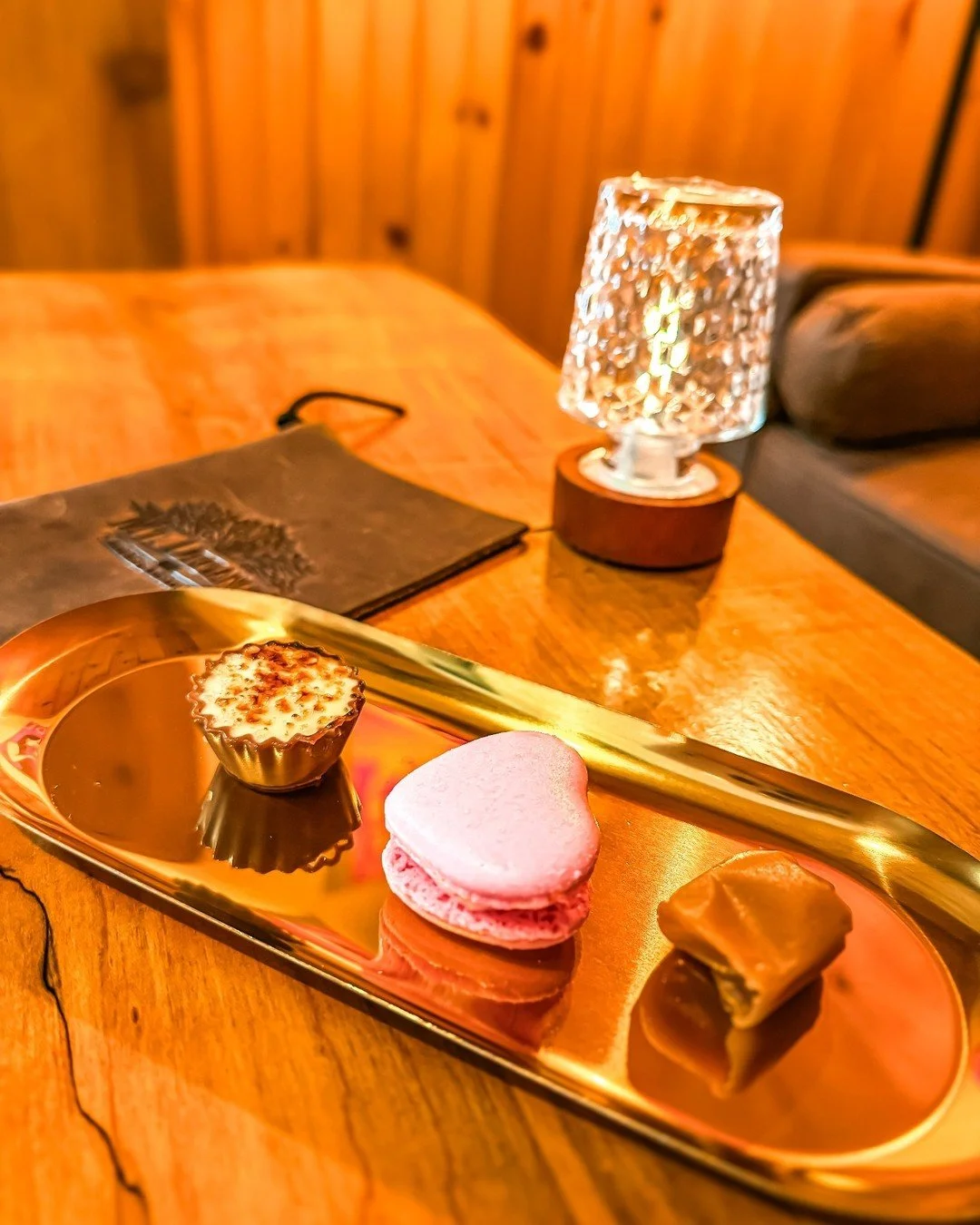 We&rsquo;re celebrating love with perfect pairings of decadent artisan sweets and our ciders, wines and cocktails. Sweets pairings include; Cr&egrave;me br&ucirc;l&eacute;e bite, strawberry macaron and a sea salt caramel.

Choose between a cider &amp