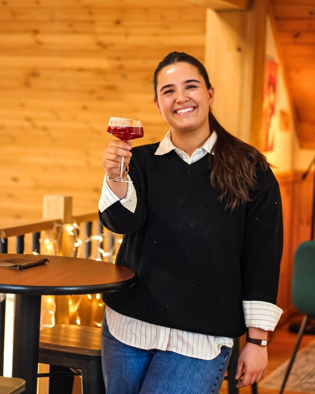 Hayley's favorite cocktail pick this month is....🥁

The Cranberry Lemon Drop. 🍋

Features our White Rum &amp; Cassis, a burst of cranberry &amp; lemon flavors. It's lightly sweet &amp; tangy. Come try one in the cocktail loft. 

#vaspirits #craftco