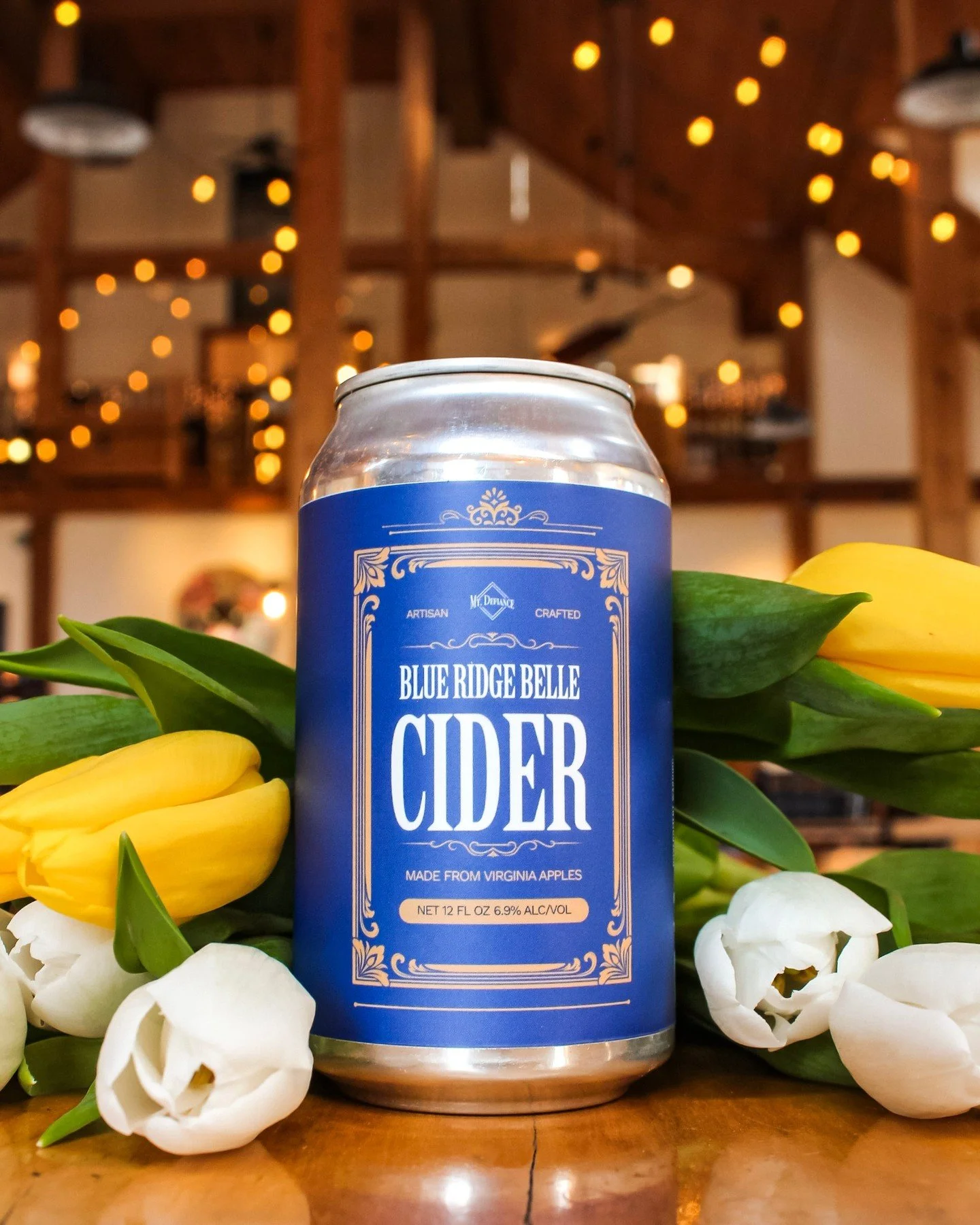 Slightly sweet, easy drinking cider - like Spring in a can &amp; inspired by the charm of the Virginia Blue Ridge. 

Fresh apple aromas, a smooth, honeyed finish, a touch of crisp acidity. 

#blueridge #virginiacider #craftcider