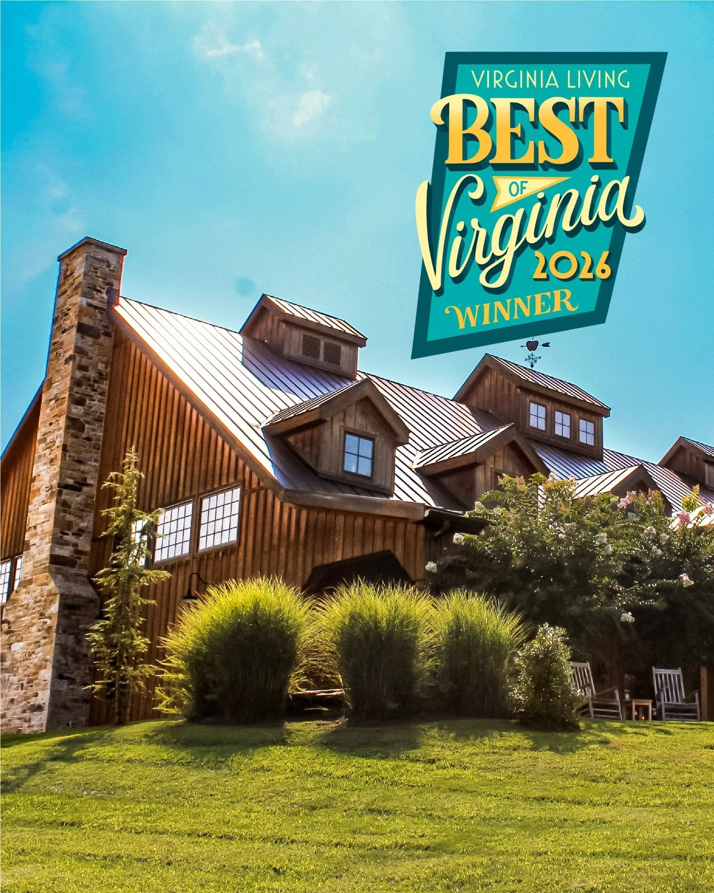WOW! Thank you SO much for voting us the Best Cidery in Northern Virginia in @virginialiving Best Of 2026! Our hearts are completely full with this amazing recognition. 🍏

The timing couldn't be more perfect - we're opening our new outdoor cider bar