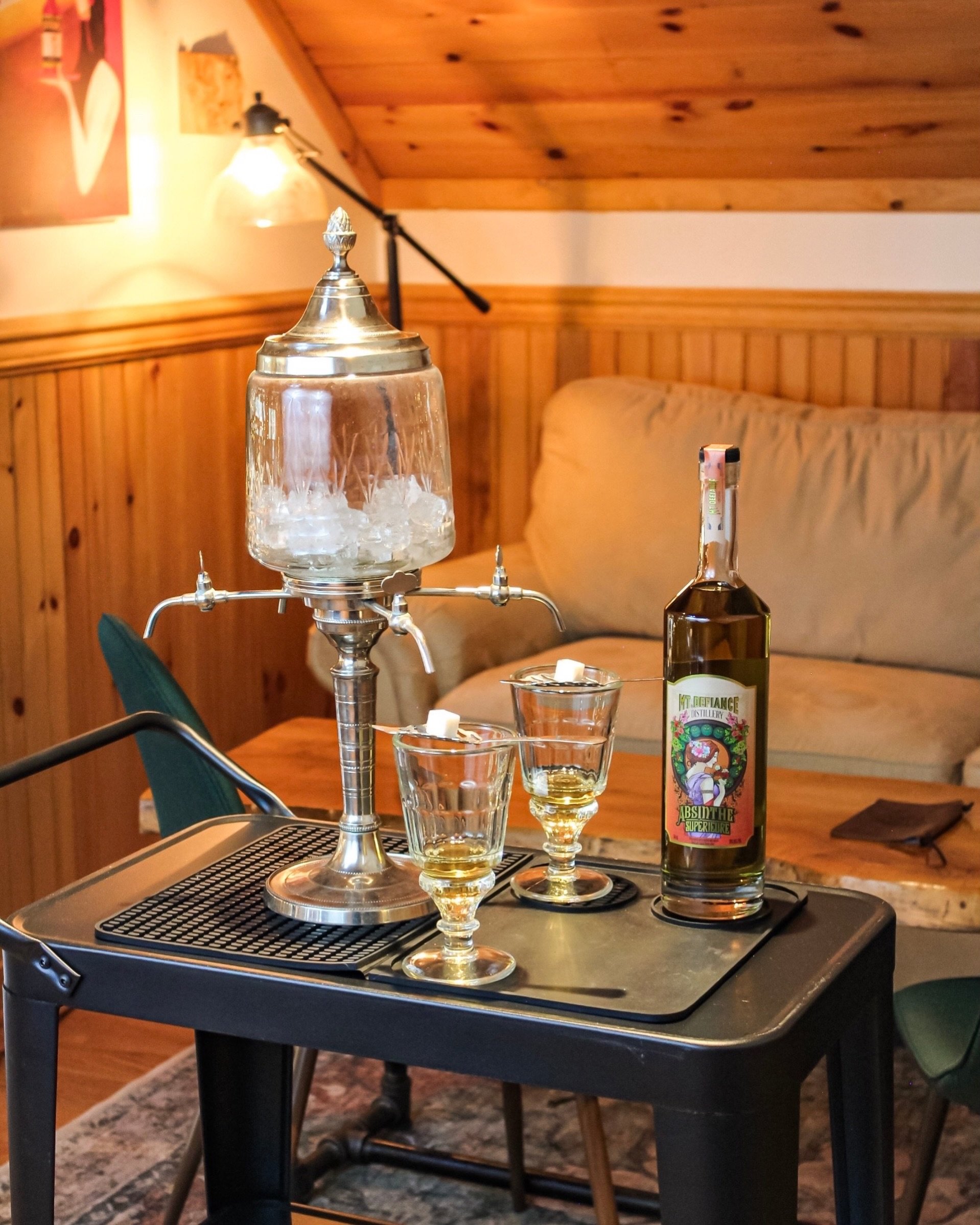So it&rsquo;s chilly and rainy...you know what that means! It&rsquo;s time to hit our cozy cocktail loft for our table side absinthe service. 🌿
⠀⠀⠀⠀⠀⠀⠀⠀⠀
We&rsquo;re OPEN Memorial Day 12pm-6pm.
⠀⠀⠀⠀⠀⠀⠀⠀⠀
#absinthe #loudounlove #vaspirits