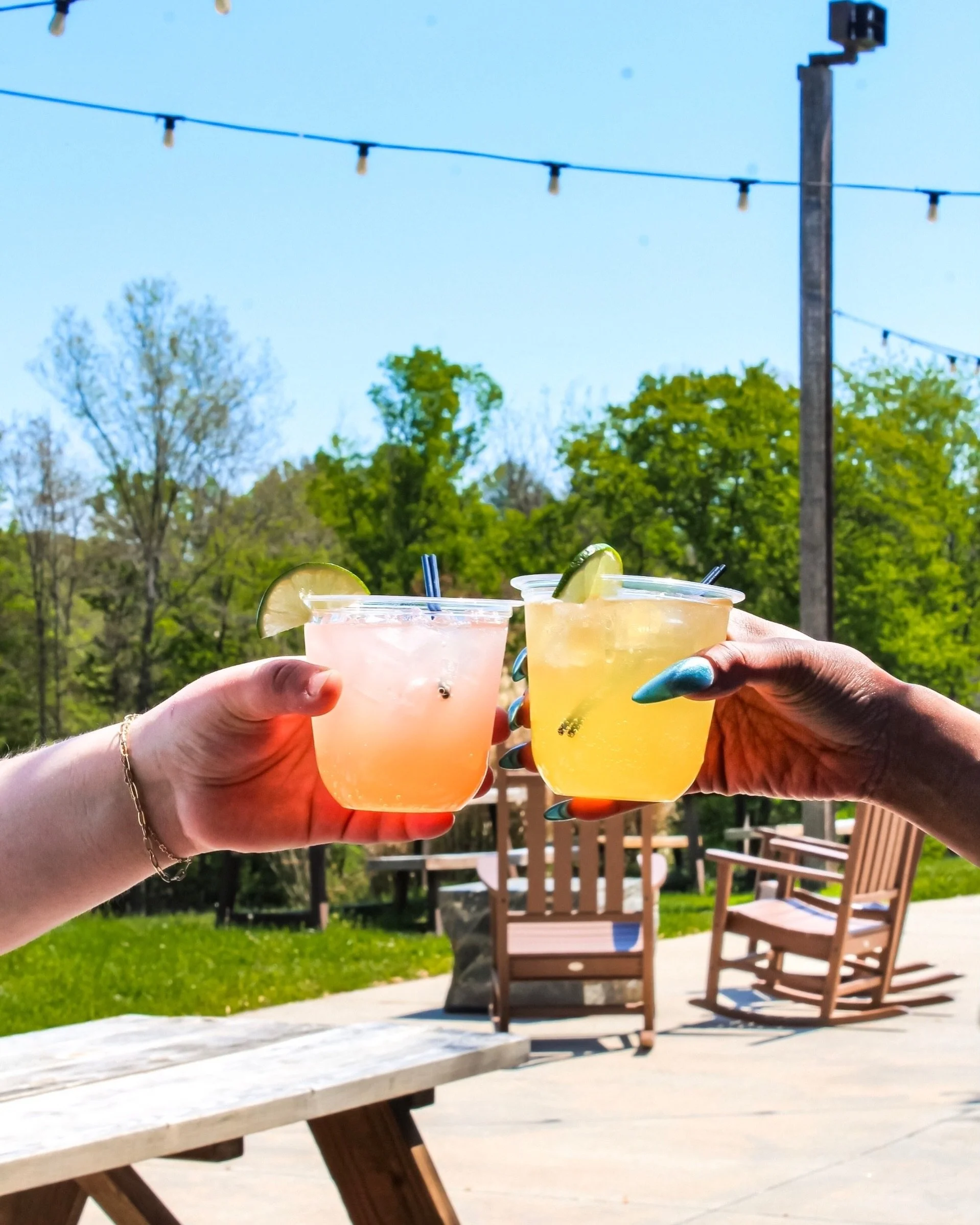 CHEERS! The Patio Bar is open and the outdoor Cider Bar is open and we are ready for SUMMER. 
⠀⠀⠀⠀⠀⠀⠀⠀⠀
Come see us this weekend! We&rsquo;ve got Bill Bowman and Greg Ryman playing live Saturday 1pm-4pm. 
⠀⠀⠀⠀⠀⠀⠀⠀⠀
AND Our new summer hours are here!
