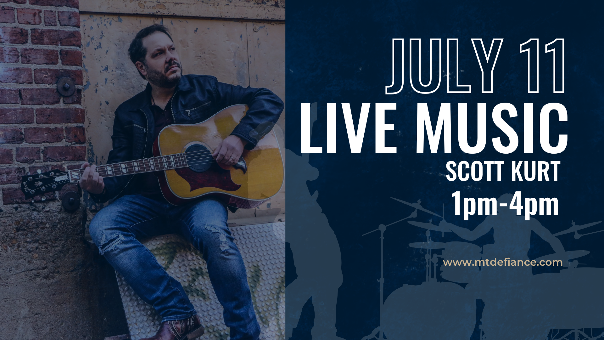 LIVE MUSIC with Scott Kurt