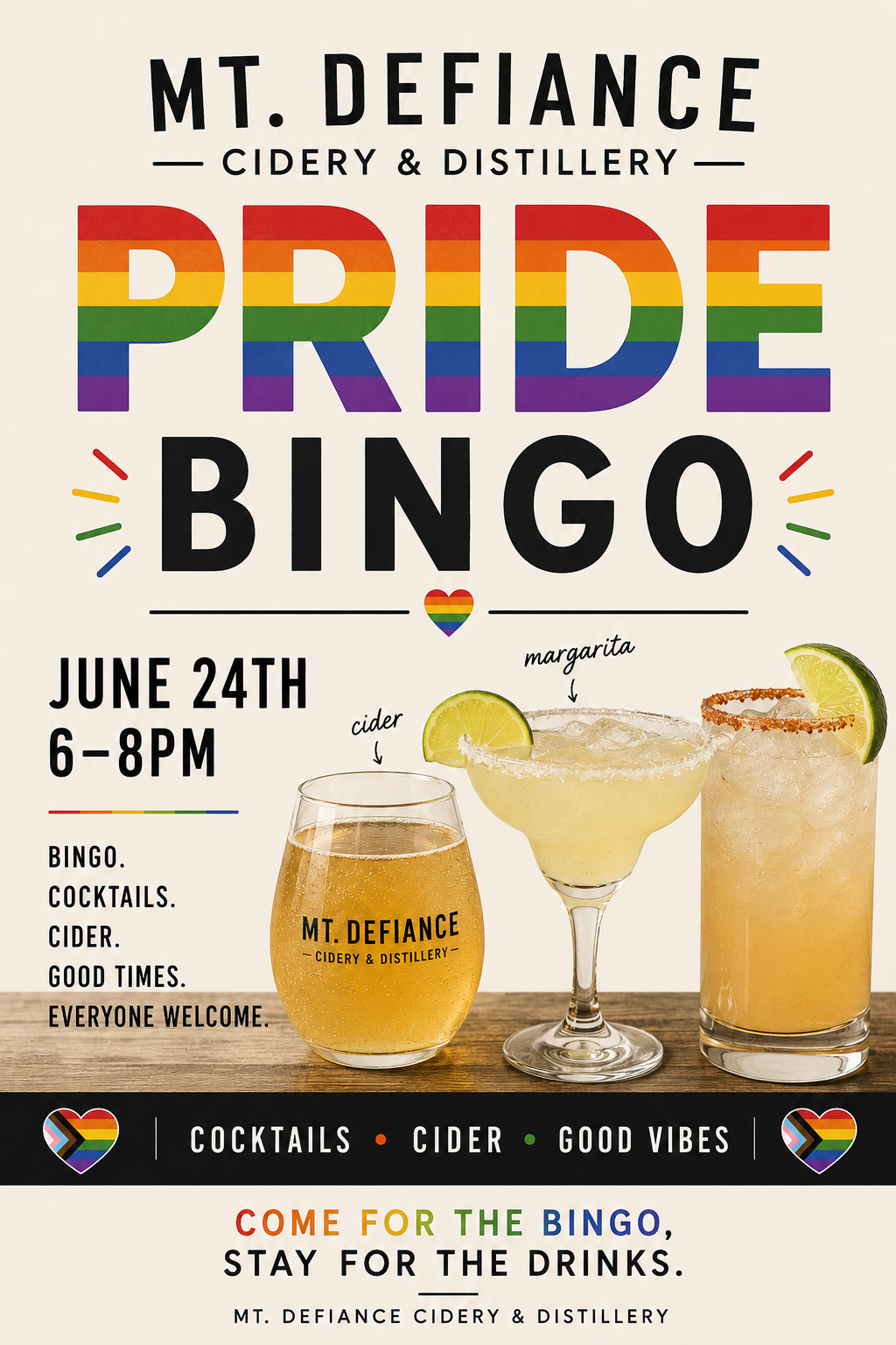 Pride Anthem Bingo