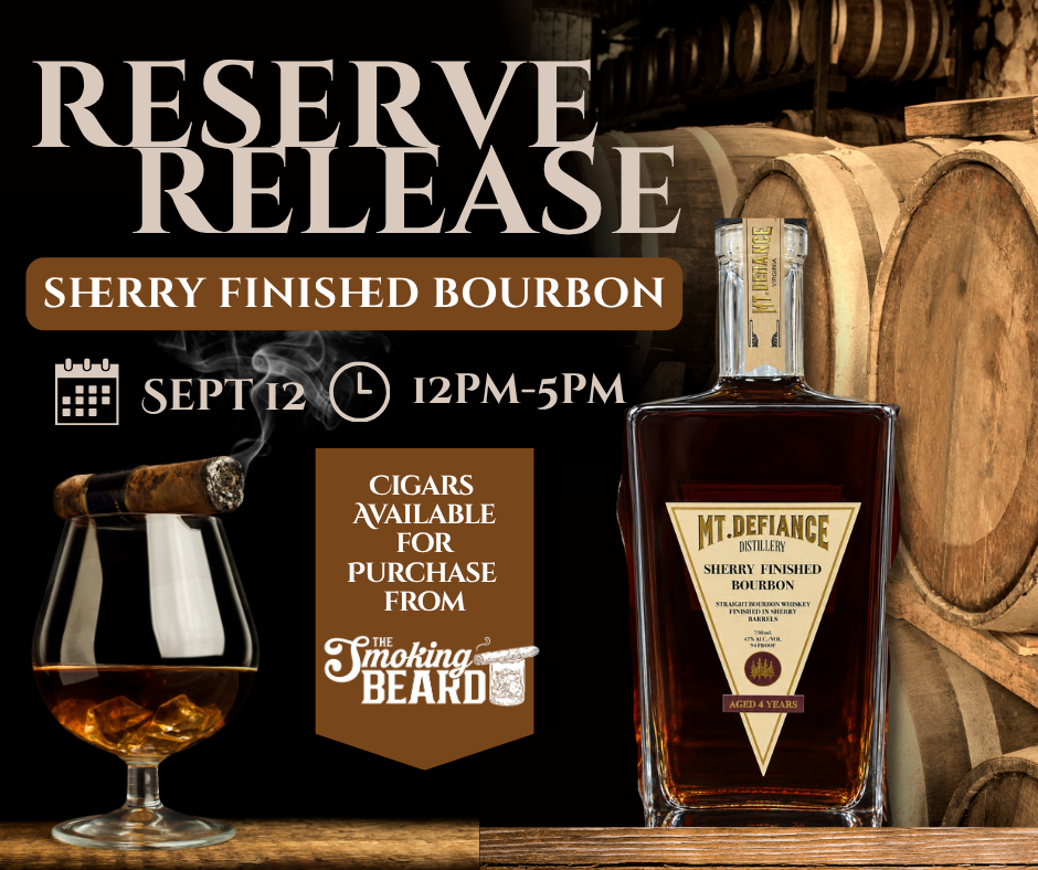Sherry Bourbon Reserve Release! 