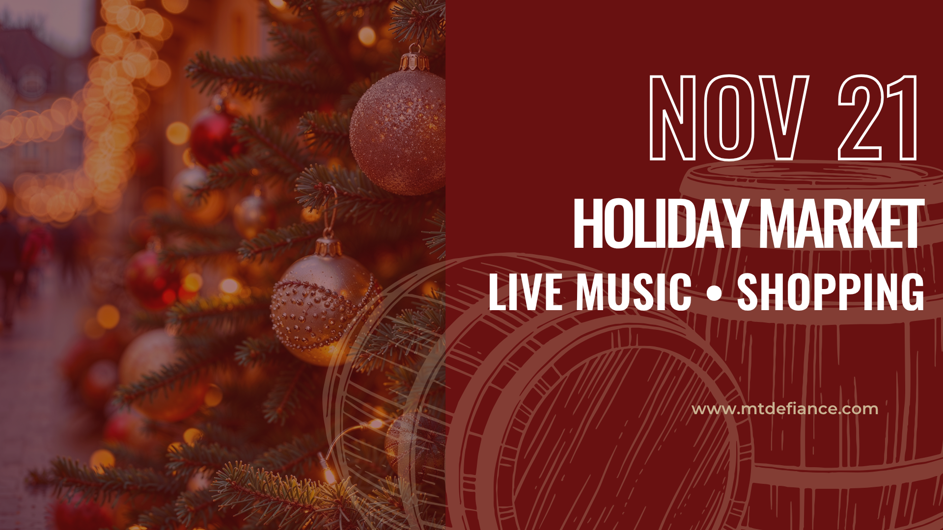 NOVEMBER 21 | HOLIDAY MARKET